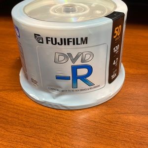 Fujifilm DVD -R 50 Disc 120 Minutes 4.7 GB